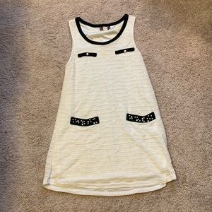 YumI sweater dress with pearl details